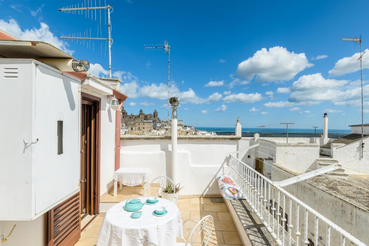 Апартаменты La Terrazza Del Marinaio Остуни Экстерьер фото